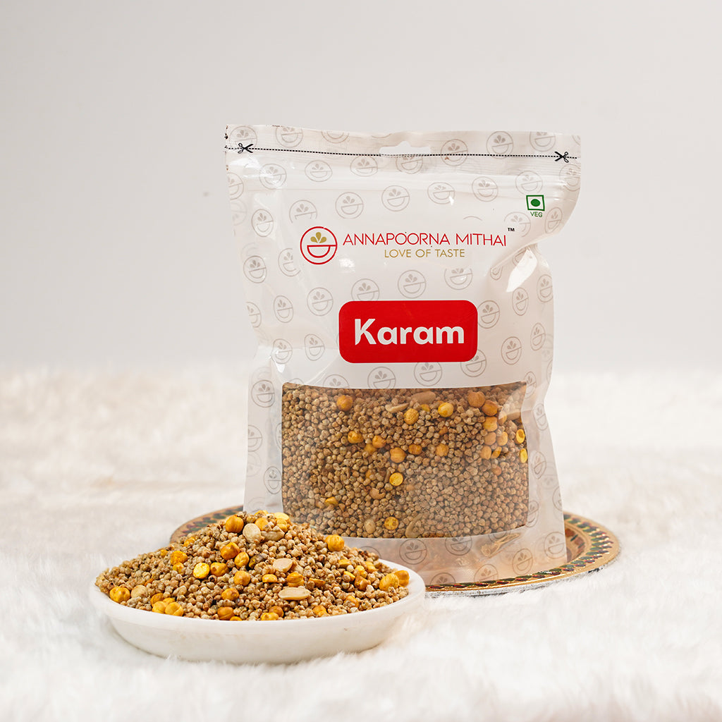 kambu pori | bajra puff