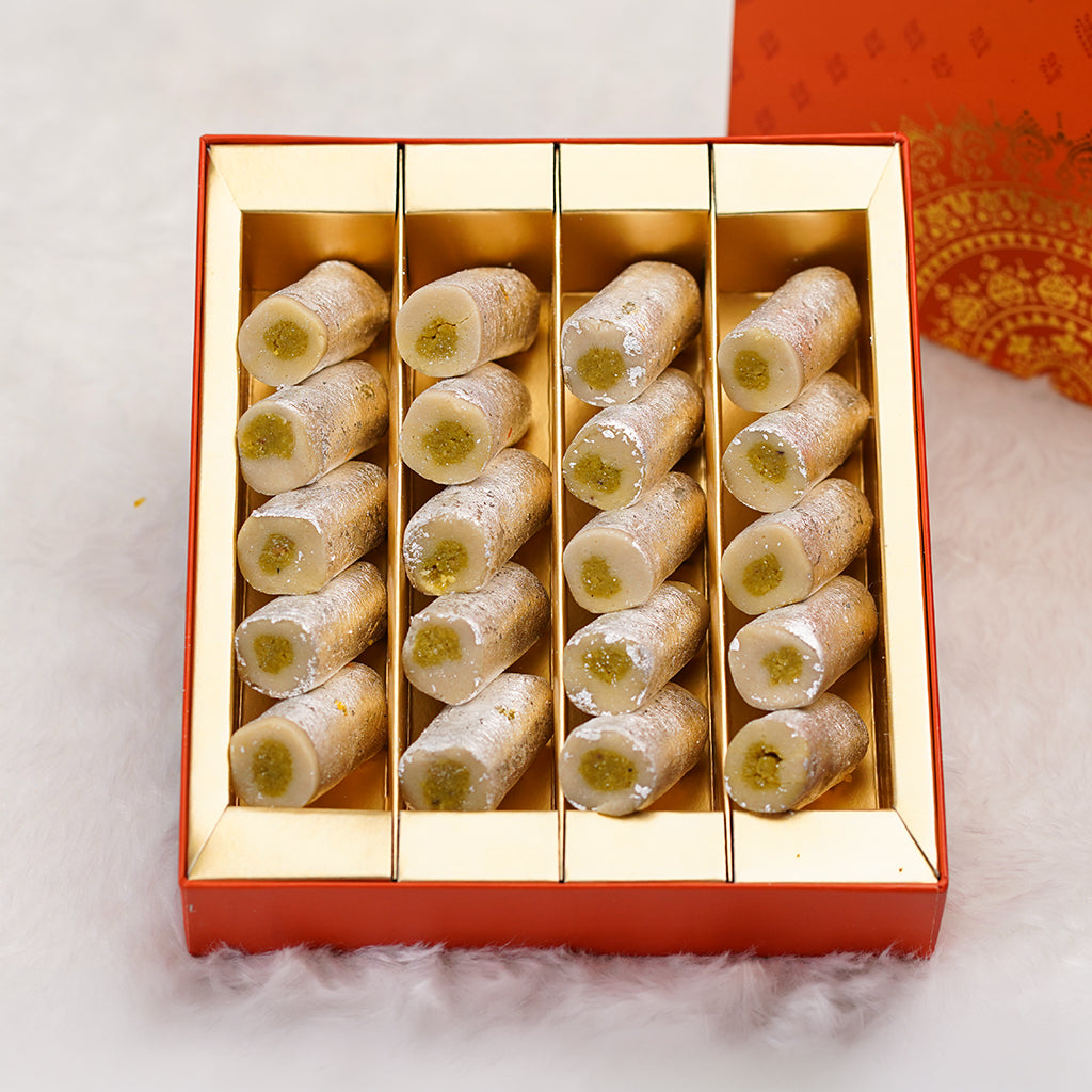 pista roll | kaju pista roll